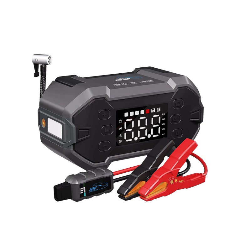 Pump GK-J1206P Portable Jump Starter 3000A-uk